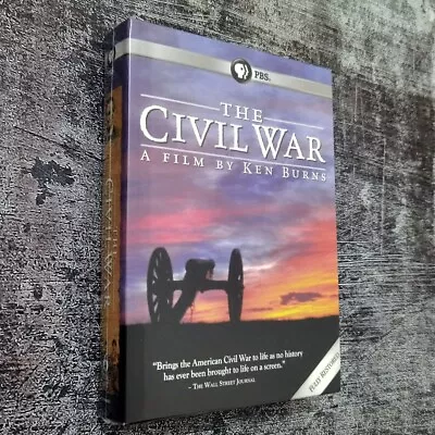 $17.88 • Buy THE CIVIL WAR A Film By Ken Burns Anniversary Edition PBS [DVD, 6-Disc Box Set] 