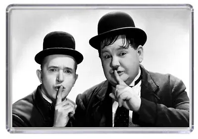 Laurel And Hardy Fridge Magnet 01 • £2.85