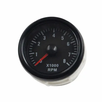 2 Inch 52mm Electrical Tachometer Gauge For 0-8(x1000) RPM LED Display • $15.72