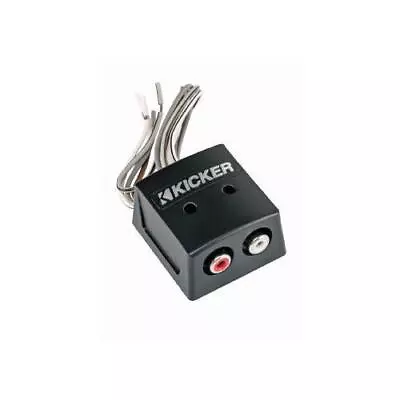 Kicker KISLOC 2-Channel K-Series Speaker Cable To RCA Adapter Line Out • $22.90