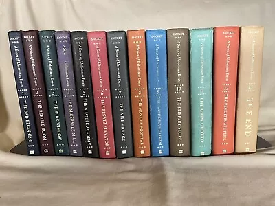 A Series Of Unfortunate Events Complete Set! # 1-13 - Hardcover Lot • $41.99