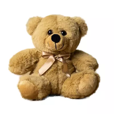 6  Beige Plush Teddy Bear Stuffed Animal Toy Gift New  • $9.49
