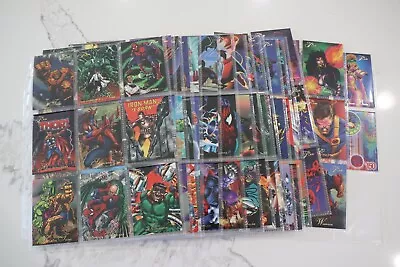 1994 Flair Marvel Annual Complete 150 Base Card Set X-Men Spiderman Venom • $87.50