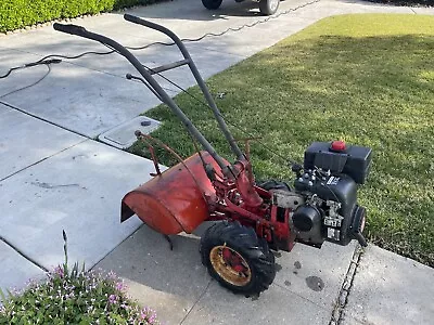 Big Red Troy Bilt Horse RotoTiller With Owners Manual Upgraded Motor • $395