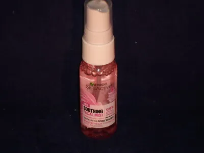 Garnier SkinActive Facial Mist Spray With Rose Water 1 Oz Travel Size        A52 • $5.99