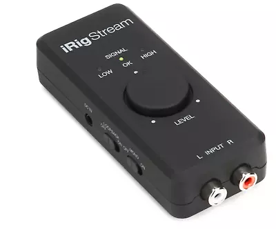 IK Multimedia IRig Stream Audio Streaming Interface • $90