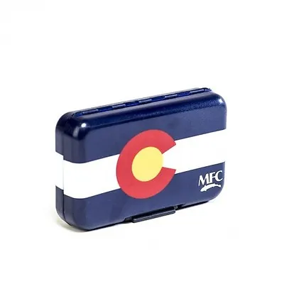 Montana Fly Company Poly Fly Box With Colorado State Flag Featuring Slit Foam • $26
