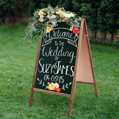 A-Frame Chalkboard Sign Message Board For Restaurant/Wedding/Cafe Menu 40  X 22  • $38.99