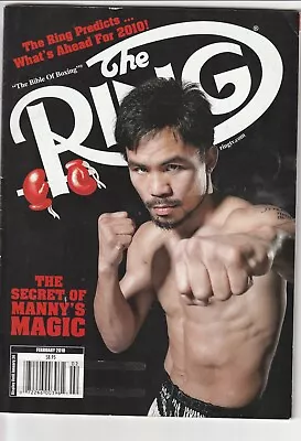 The Ring Magazine Manny Pacquiao Cover February 2010 • $27