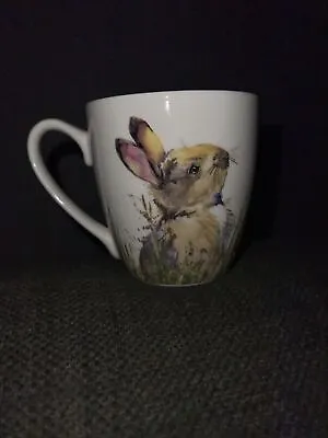 Hare Mug Used Unwanted Cute Rabbit Collect Ta Coffee Work Office Ceramic • £10