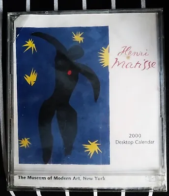 Henri Matisse -Desktop Calendar 2000-The Museum Of Modern ArtNY • $99