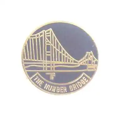 £4.99 • Buy The Humber Bridge Quality Enamel Lapel Pin Badge (D2)