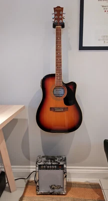 £120 • Buy Manito Electro Acoustic Guitar And Fret 21 Amp