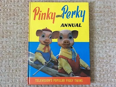 £4.99 • Buy Pinky And Perky Annual 1965. TV's Popular Piggy Twins. Purnell. Price Unclipped.