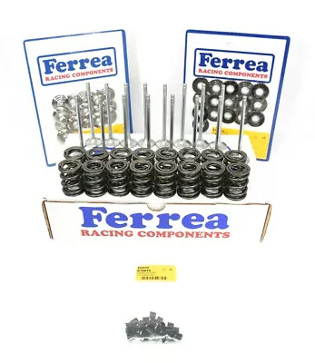 Ferrea Valves Springs Retainers Locks Kit Honda K-Series K20 K20A K20A2 K24 RSX • $1195