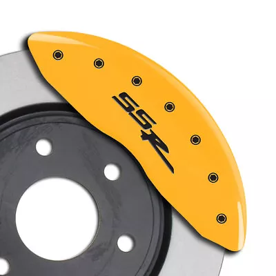 MGP Caliper Covers Set Of 4 Engraving For 2003-2005 Chevy SSR-Yellow • $289