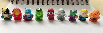 Squinkies 9 Piece Marvel Bundle Collectable Figures • £4.50