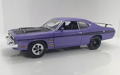 AutoWorld 1/18 Scale  1970 DODGE DUSTER “DEMON” W/GMP Wheels • $139