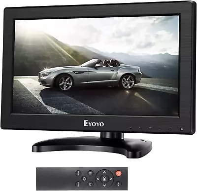 12  Inch TFT LCD Monitor With AV HDMI BNC VGA Input 1366X768 Portable Mini HD Co • $140.99