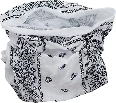 Motique Accessories Paisley Bandana Neck Gaiter Tube Headwear • $6.99