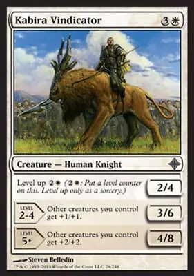 Kabira Vindicator - Light Play English MTG Rise Of The Eldrazi • $1.79