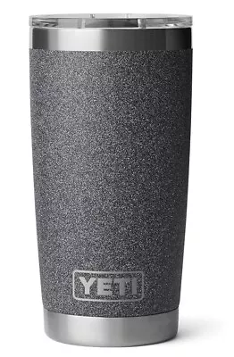 Yeti Rambler 20 OZ Tumbler - Limited Edition Black Stone • $120