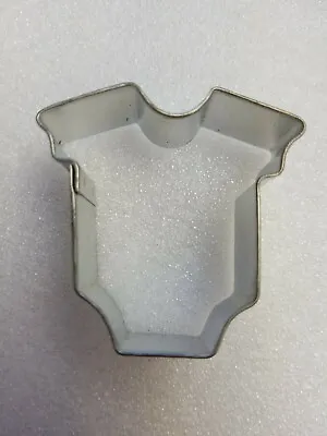 Mini Baby Bodysuit Cookie Cutter Metal Party Favor 1 Dozen 2x2 Baby Shower  • $9.99