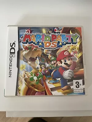 Mario Party DS Game With Manuel  (Nintendo DS 2007) • £14.49