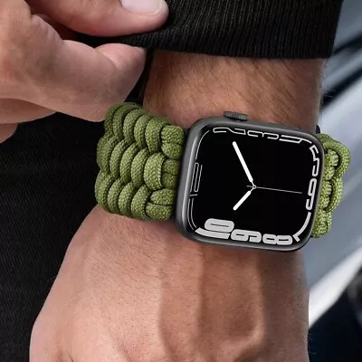 Upgraded Apple Watch Paracord Bracelet UK Supplier • £14.95