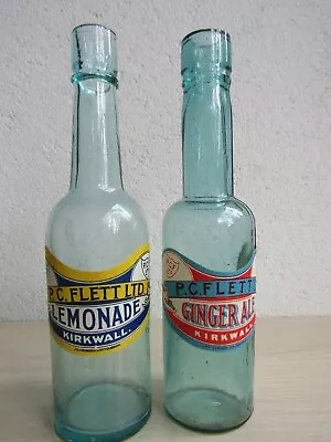 £14.95 • Buy P.c. Fleet Ltd. Kirkwall Lemonade Ginger Beer Bottles X 2, J&j Murdock, Glasgow.