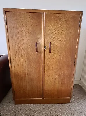 Vintage Walnut Wardrobe Armoire  • £385