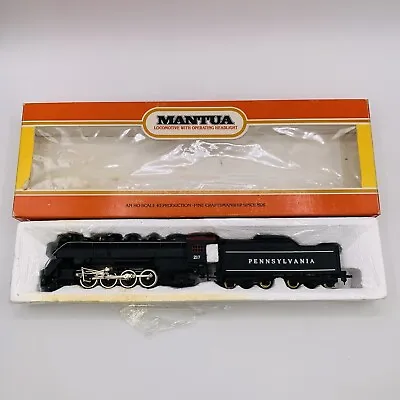 Mantua Pennsylvania Mikado Penna 312-20 Locomotive & Tender 217 TESTED SEE VIDEO • $174.99