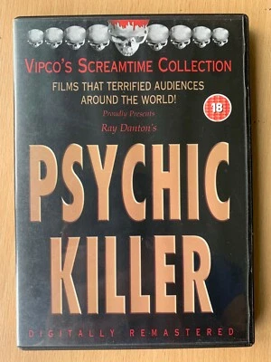£18 • Buy Psychic Killer DVD 1975 Cult Exploitation Horror Film Uncut Vipco UK DVD