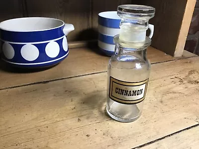 £5.99 • Buy Spice Bottle Apothecary Vintage Cinnamon Retro Jar