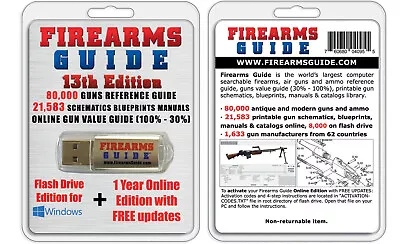 Firearms Guide 13th Edition Flash Drive & Online Combo  • $199.90