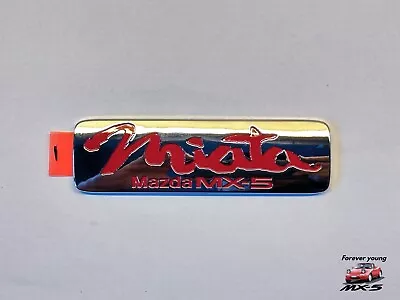 Mazda MX5 Miata Eunos Roadster Genuine Miata Emblem Ornament Red(N00151721A) • $25