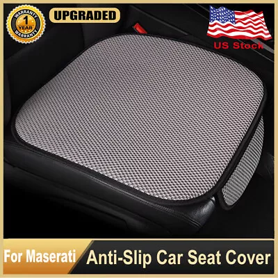 For Maserati Gray Car Front Seat Covers Four Seasons Cushions Protector Interior • $15.07