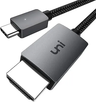 Uni USB C To HDMI Cable 4K@30Hz [StableHigh-Speed] 3M Long Type C To HDMI Ca... • £20.64