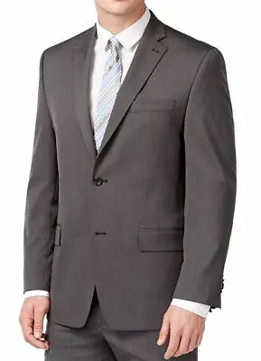 Michael Kors Men's Blazer Two Button Sport Coat Grey Birdseye 38 Reg - NEW • $44.99