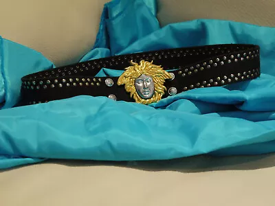 Gianni Versace Medusa Belt • $350