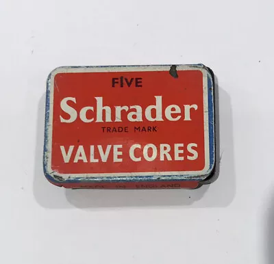 Vintage Tin Schrader Valve Cores With 3 Valves Inside • $9.95