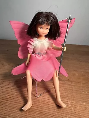 Vintage 1980's Hornby Flower Fairies Fairy Doll Rose • £18