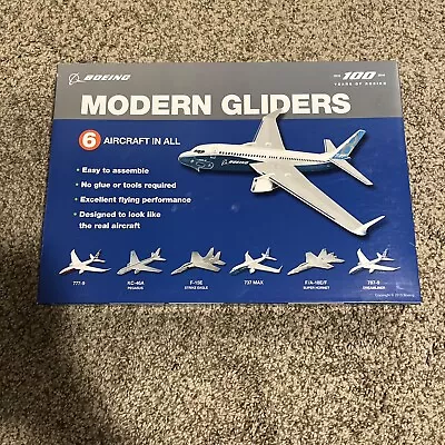 Boeing 100 Years Modern Gliders Model Kit Brand New In Box Sealed 6 Aircrafts • $89.94