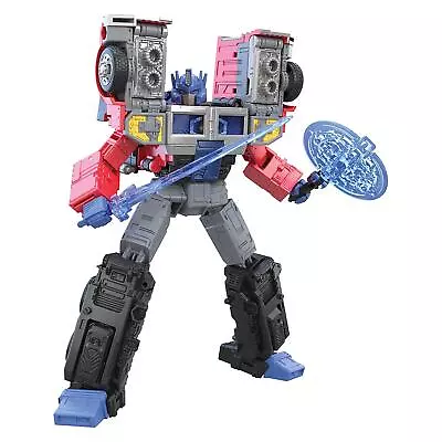 Transformers Generations Legacy G2 Universe Laser Optimus Prime Action Figure • $47.99