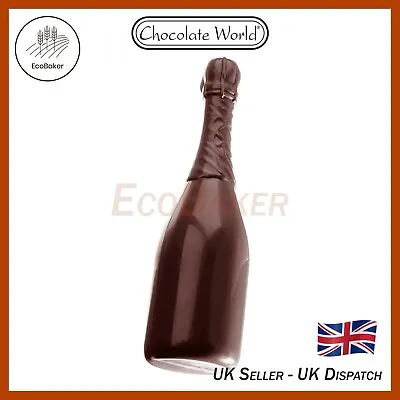 CW1257 Chocolate World Professional Polycarbonate Champagne Bottle 1/2L Mould • £18.95