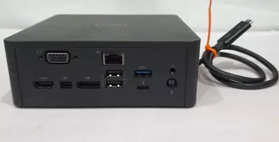 Dell TB16/K16A Thunderbolt 4K Docking Station  USB-C HDMI DP Mini DP W/ Adapter • $89