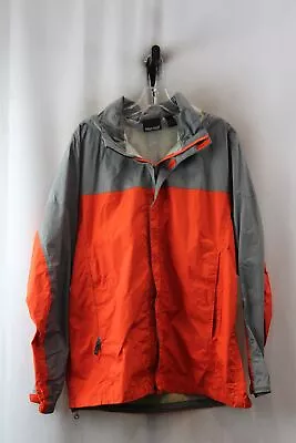 Marmot Men's Orange/Grey Rain Jacket SZ-L • $9.99