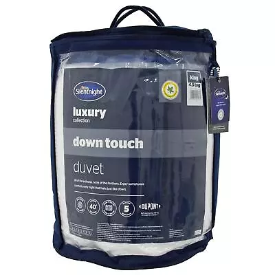 Silentnight Down Touch Duvet Luxury Collection Light Summer Quilt 4.5 Tog • £21.99