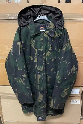 £159.99 • Buy Genuine Rare Dickies Westfield Jacket Parka Padded Waxed Dpm Super Ex !!!! Large
