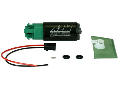 $122.38 • Buy AEM 50-1220 E85 Compatible High Flow In-Tank Fuel Pump 320lph W/ Universal Kit